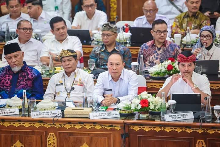 Gubernur Sultra Hadiri Konsolidasi Koperasi Merah Putih
