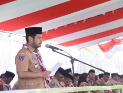 Bupati Buton Pimpin Upacara Hari Pramuka Ke-64