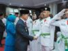 Gubernur Kukuhkan 42 Anggota Paskibraka Sultra 2025