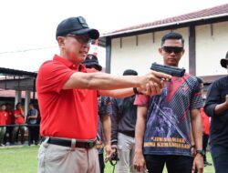 HUT RI Polda Gelar Lomba Menembak