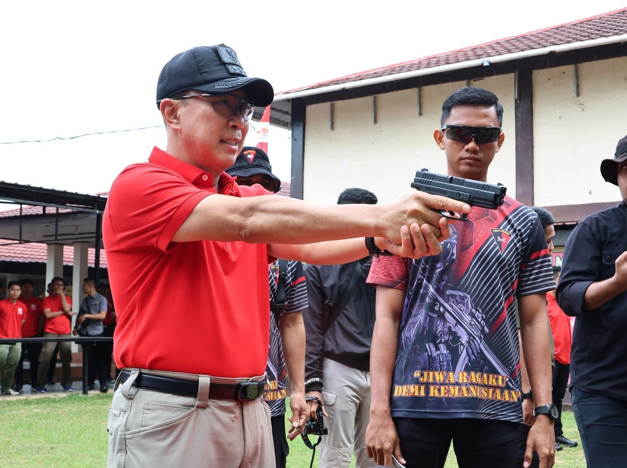 HUT RI Polda Gelar Lomba Menembak