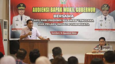 Sukseskan Rakorda Produk Hukum Daerah dan STQH Nasional XXVIII, Wagub Audensi dengan BPD PHRI