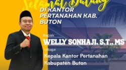 Kepala BPN Buton Berganti