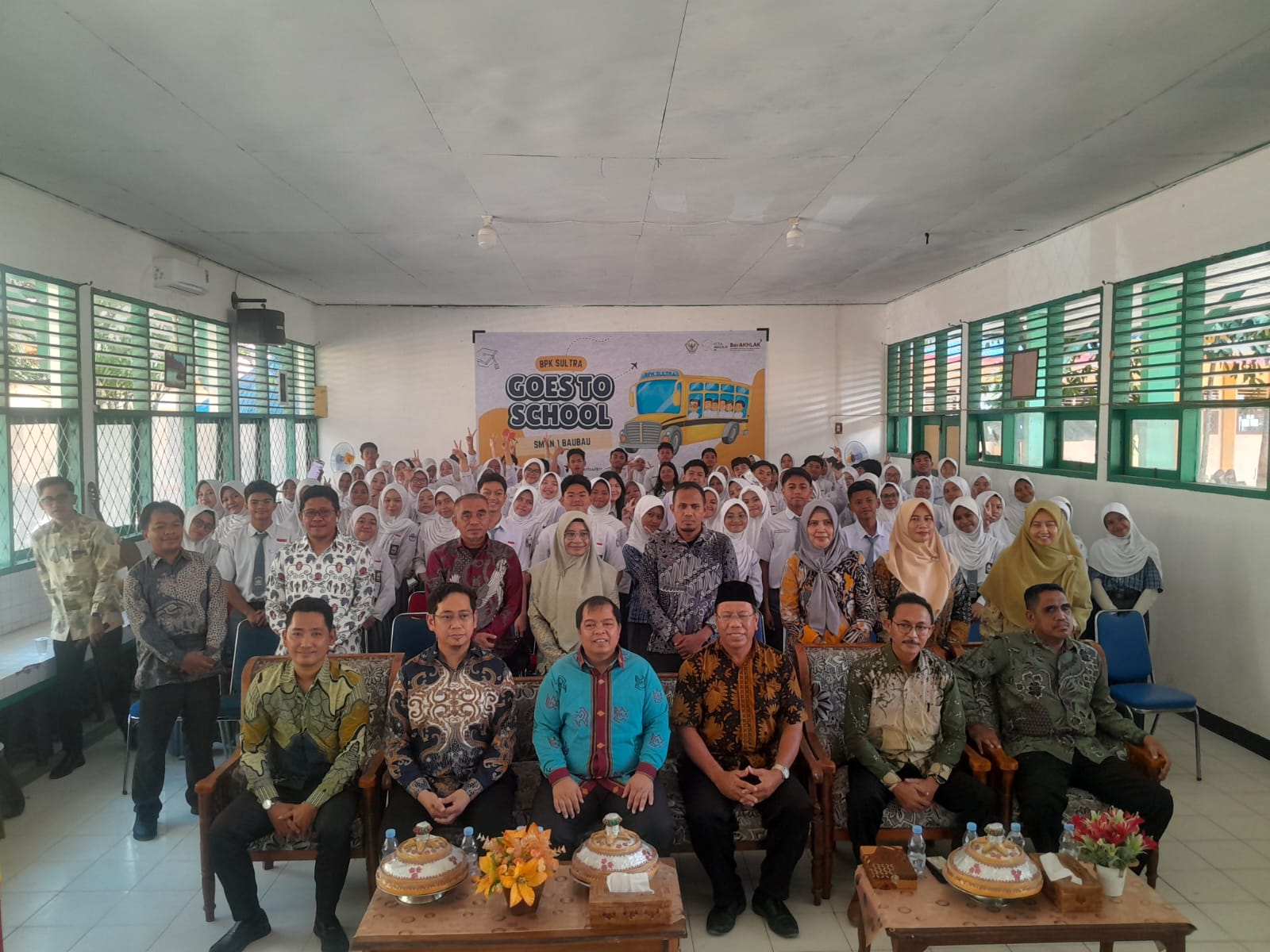 BPK Tanamkan Kesadaran Awasi Uang Negara Sejak Dini di SMAN 1 Baubau
