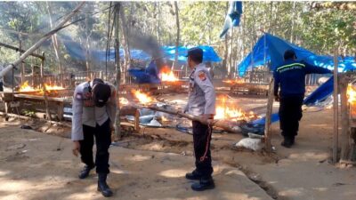 Lokasi Judi Sabung Ayam di Lakudo Dibongkar Aparat, Diduga Bocor: Tak Ada Tersangka Diamankan