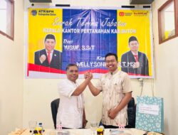 BPN Buton Gelar Acara Pisah Sambut, Welly Sonhaji Resmi Gantikan Yusuf
