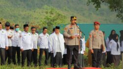 HUT RI Ke-80, Kapolres Buton Ajak Masyarakat Kibarkan Merah Putih