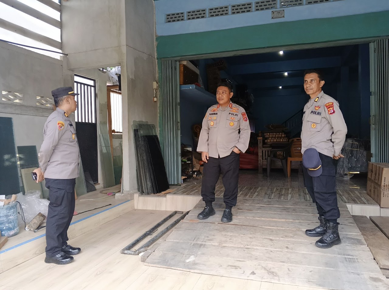 Kapolres Buton Tinjau Lokasi SPPG Polri