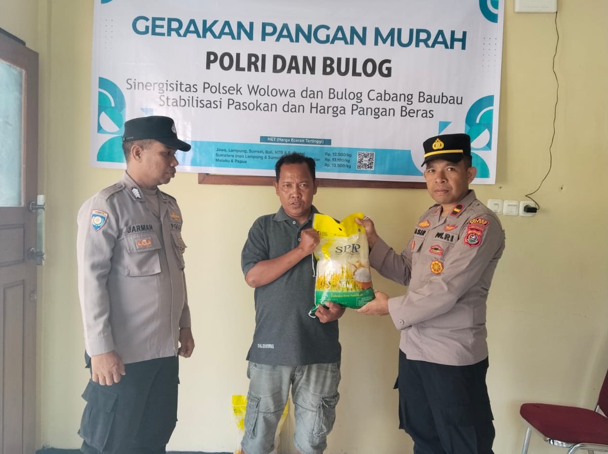 GPM di Wolowa Hadirkan 2 Ton Beras Murah untuk Warga