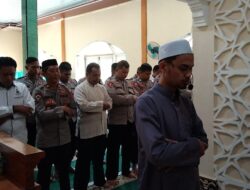 Polres Buton Gelar Shalat Gaib untuk Almarhum Affan Kurniawan