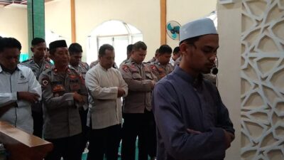Polres Buton Gelar Shalat Gaib untuk Almarhum Affan Kurniawan