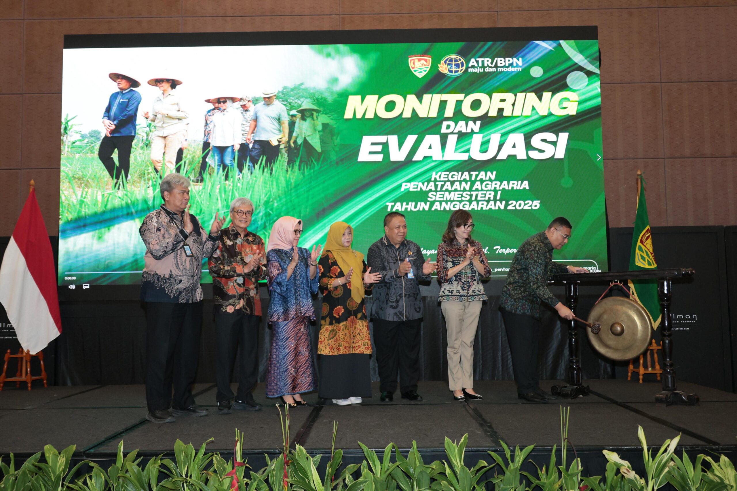 Wamen ATR/BPN Buka Monev Penataan Agraria Semester I Tahun 2025