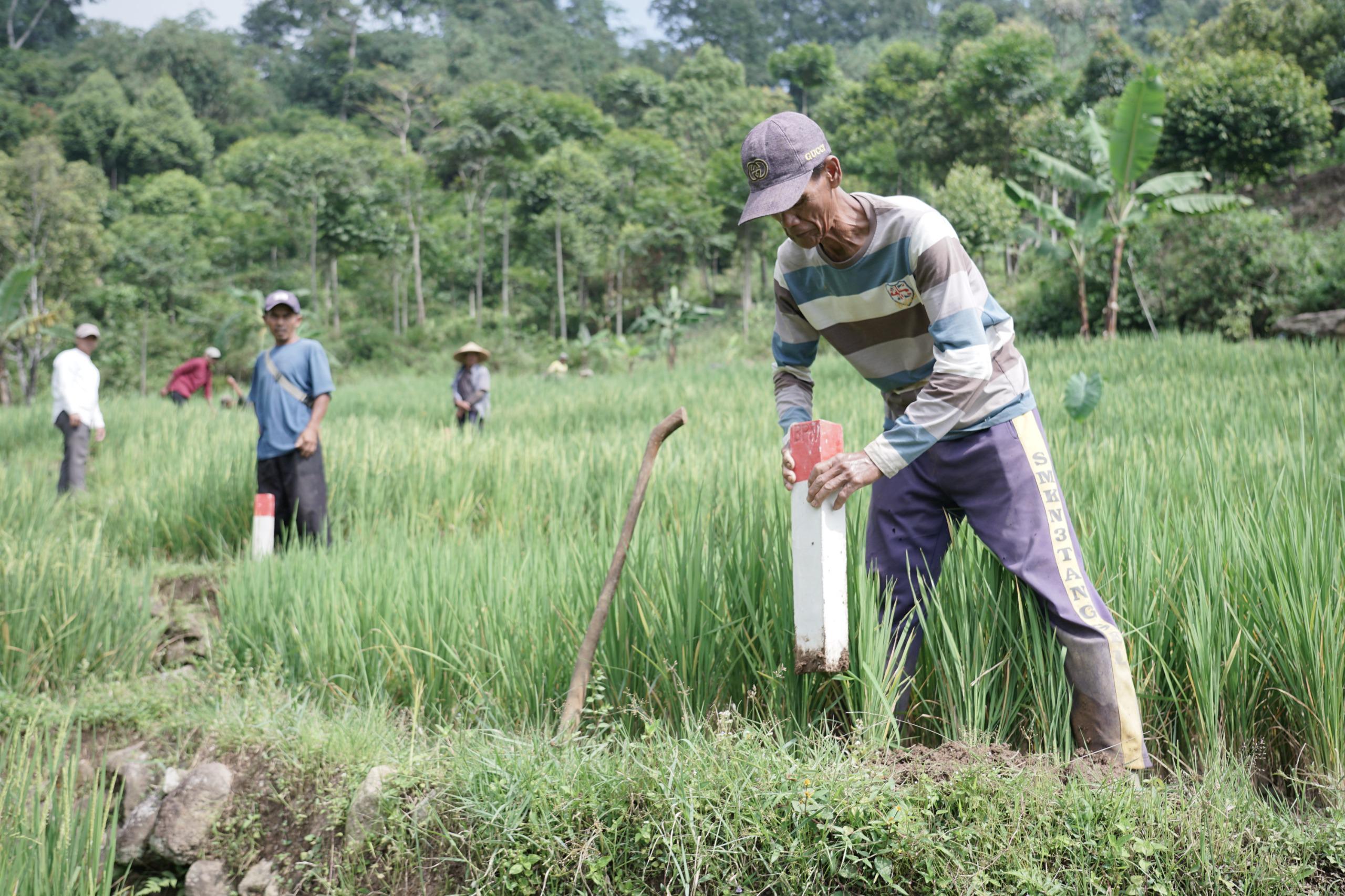 Kementrian ATR/BPN Canangkan Gerakan Masyarakat Pemasangan Tanda Batas