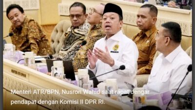 Mentri ATR/BPN Sebut Tuntaskan Pendaftaran Tanah Sebanyak 98 Persen