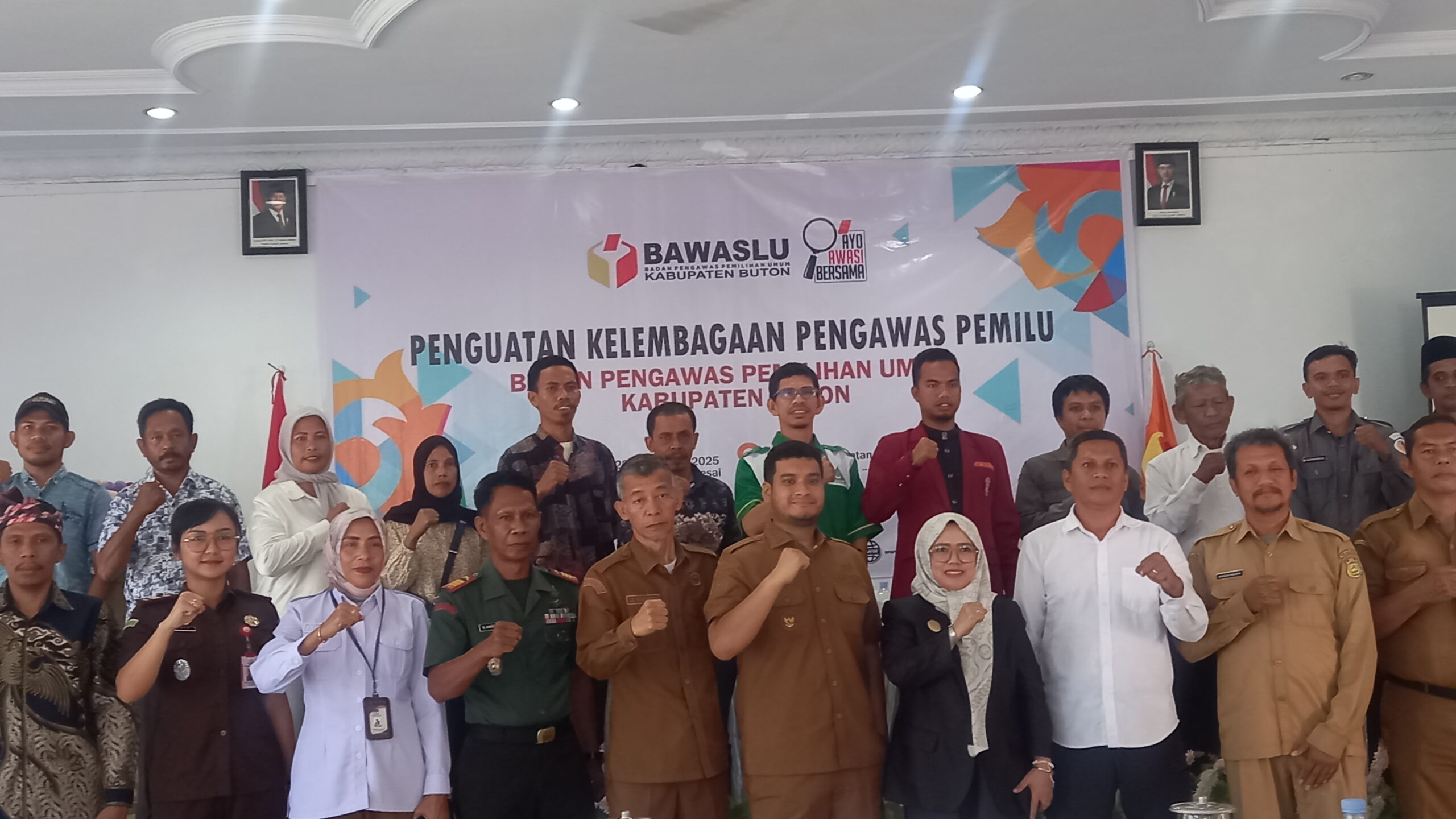 Bupati Buton Buka Acara Penguatan Kelembagaan Pengawas Pemilu Bawaslu