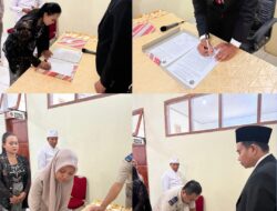 Kepala Pertanahan Buton Lantik Pejabat Pembuat Akta Tanah