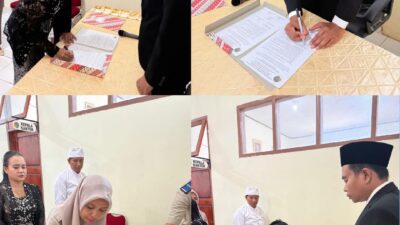 Kepala Pertanahan Buton Lantik Pejabat Pembuat Akta Tanah