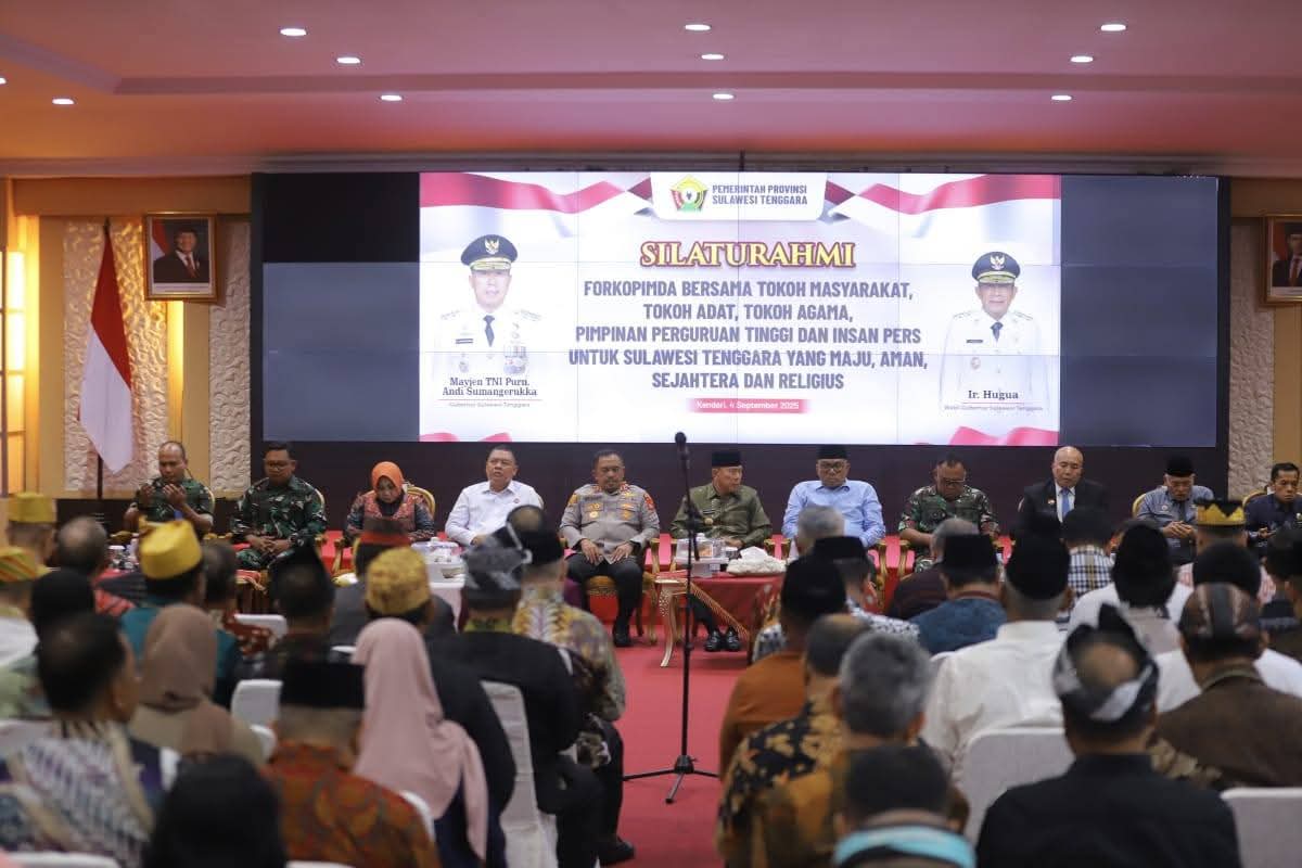 Gubernur Sultra Gelar Silaturahmi dengan Tokoh Masyarakat