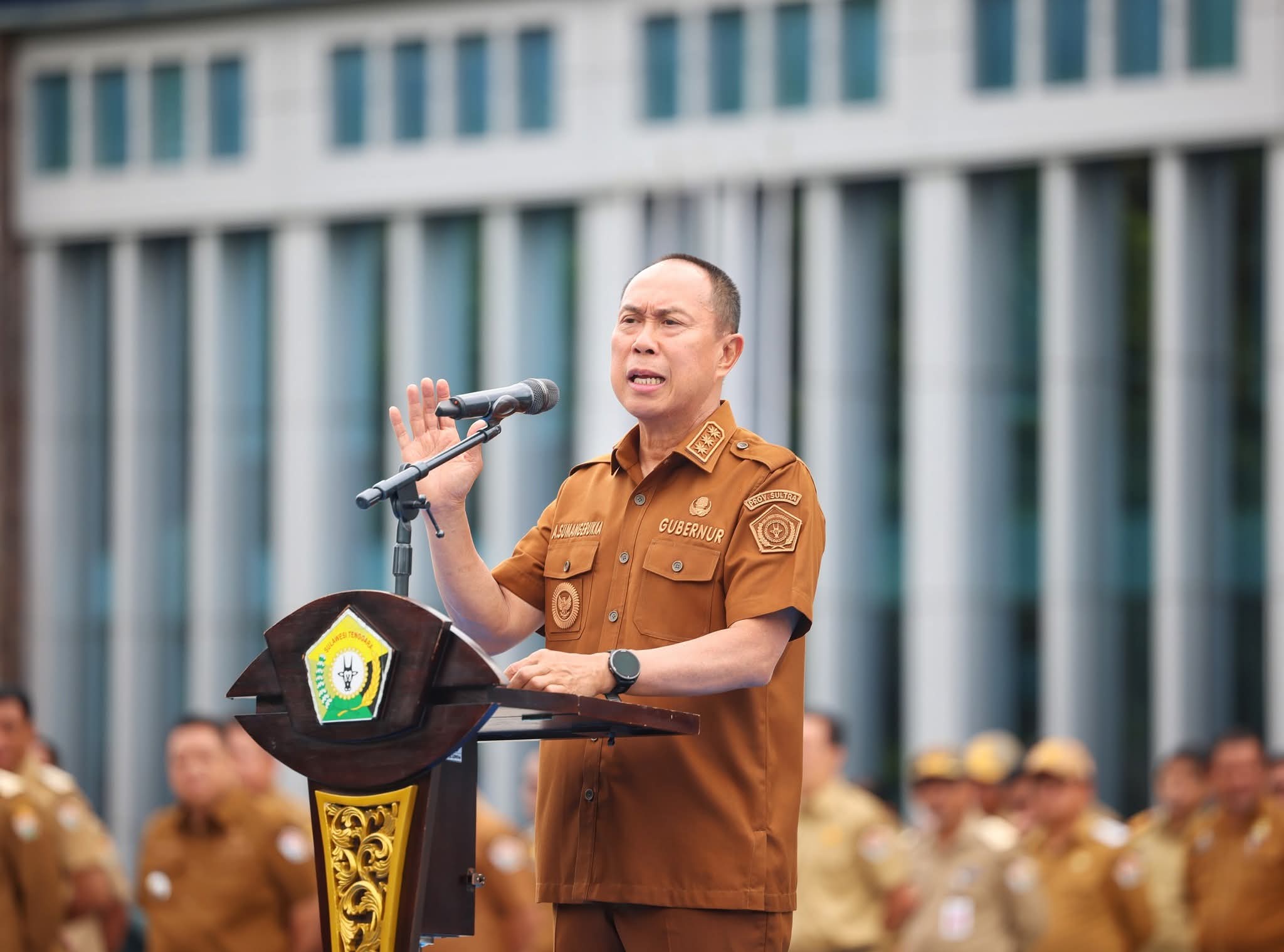 Gubernur Sultra Ajak PNS Sultra Jaga Integritas dan Sukseskan STQH Nasional 2025