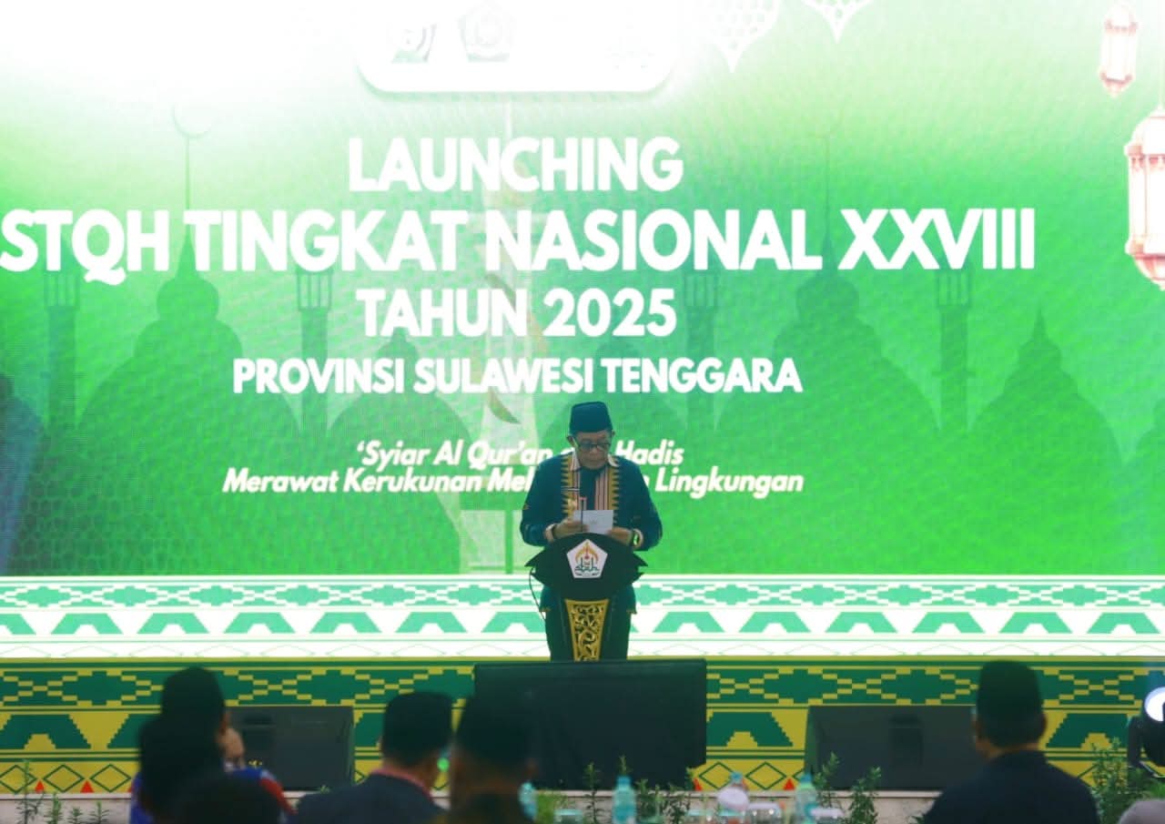 Logo STQH Nasional 2025 Resmi Diluncurkan, Sultra Tuan Rumah Logo STQH Nasional 2025 Resmi Diluncurkan, Sultra Tuan Rumah