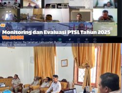 Kantah Buton Ikuti Kegiatan Monitoring dan Evaluasi PTSL secara Daring