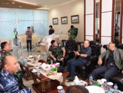 Kepala Puspenerbad Temui Gubernur Sultra, Bahas Pembangunan Lanud