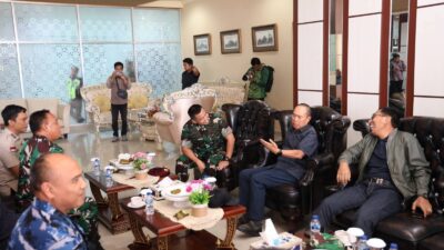 Kepala Puspenerbad Temui Gubernur Sultra, Bahas Pembangunan Lanud
