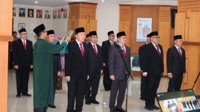 Lantik Pejabat, Nusron Wahid : "Layani Masyarakat dengan Hati, Bukan Transaksi"