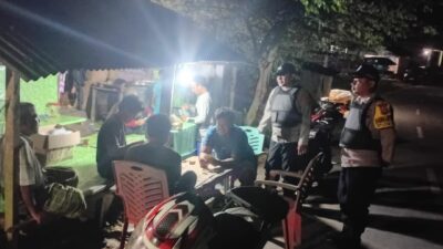 Berikan Rasa Aman, Polres Buton Gelar Patroli Malam