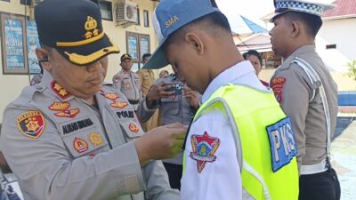 Kapolres Buton Launching Patroli Keamanan Sekolah dan Ojek Kamtibmas