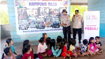 Warga Desa Bajo Minta Jaringan Listrik dan Air Bersih kepada Kapolres