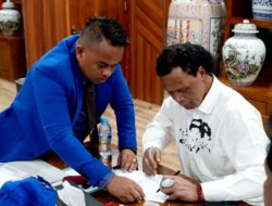 H.Hercules RM bersama M Darmin Ali Teken MoU Kepengurusan Partai Nusantara Bersatu