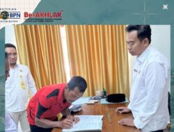 Kepala Pertanahan Gelar Sumpah bagi Pemohon Penggantian Sertipikat