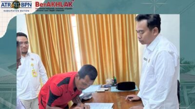 Kepala Pertanahan Gelar Sumpah bagi Pemohon Penggantian Sertipikat