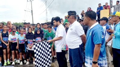 Meski Sempat Hujan, Kejurda Run Sukses di Gelar