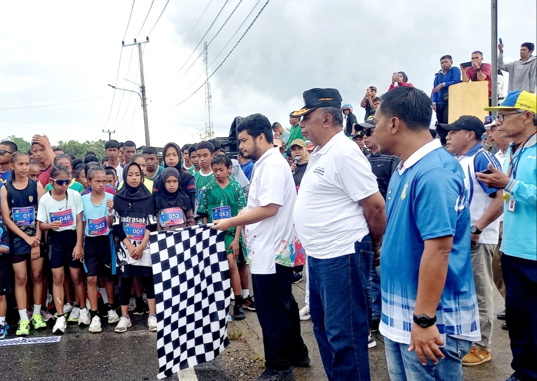 Meski Sempat Hujan, Kejurda Run Sukses di Gelar