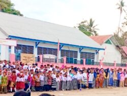 Kolaborasi Kasek SD, SMP, SMKN dan Pemdes, Peringati Hari Sumpah Pemuda di Sampuabalo