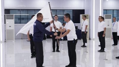 Sekjen ATR/BPN Lepas Kontingen PORNAS XVII KORPRI