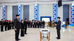 Lantik Pejabat, Gubernur Sultra Tekankan Integritas dan Kreativitas