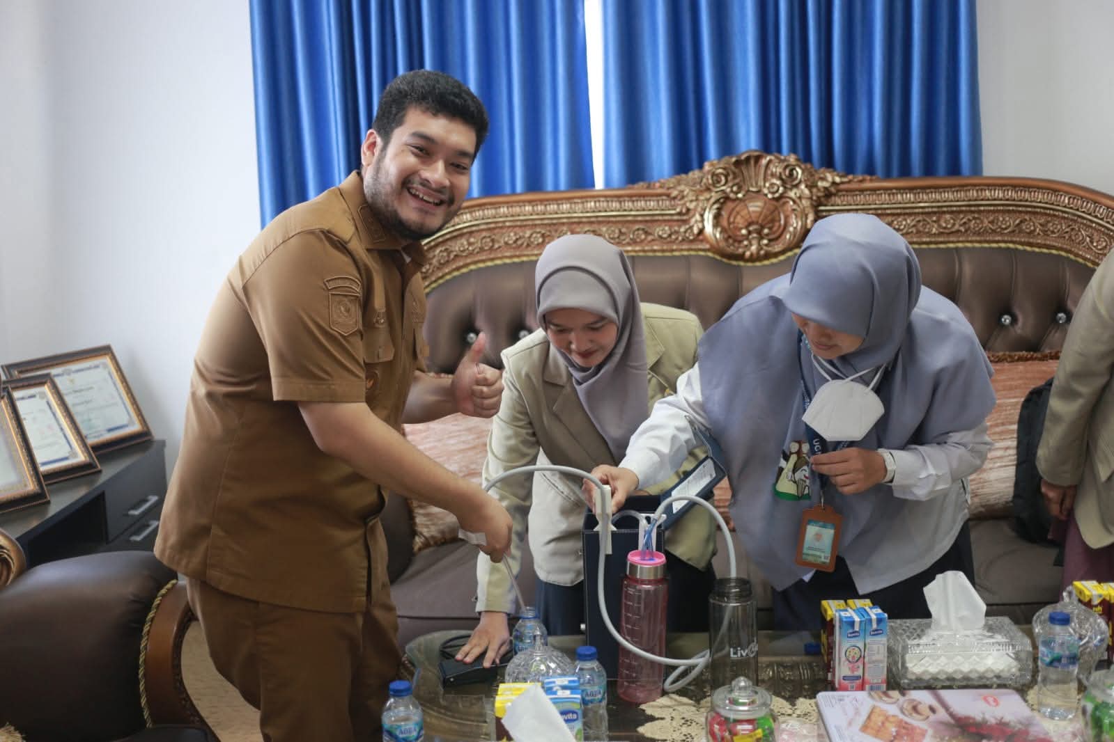 Bupati Buton Sambut Kunjungan Mahasiswa UGM