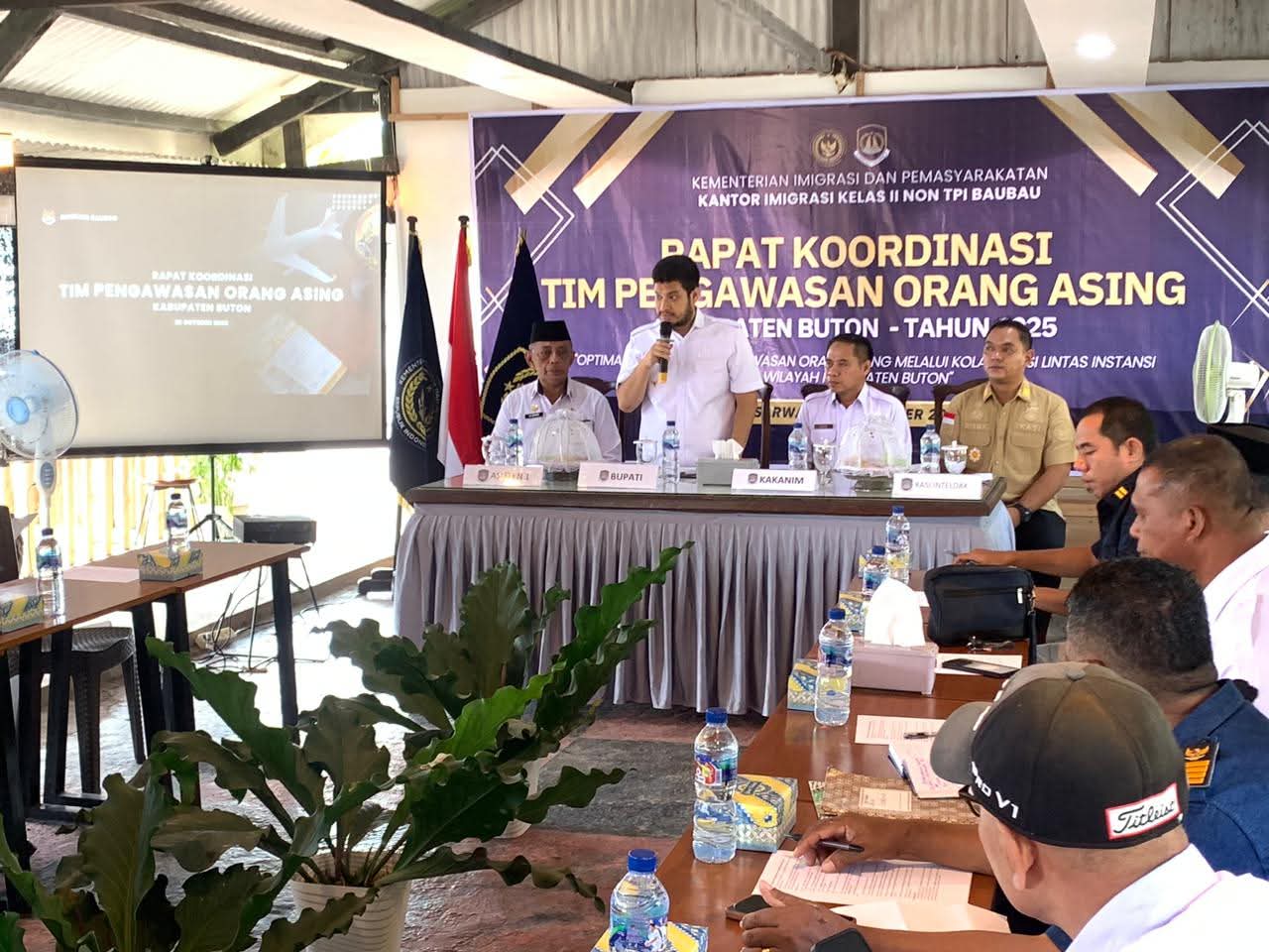 Kantor Imigrasi Baubau Gelar Rakor Pengawasan Orang Asing