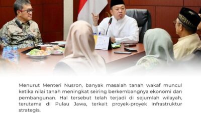 Menteri Nusron Bahas Sertipikasi Tanah Wakaf dan Rumah Ibadah di Kaltim