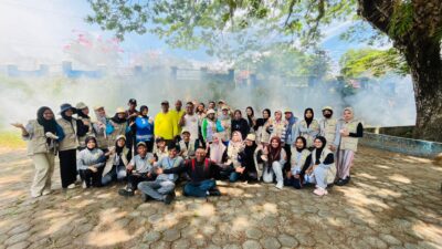 Kolaborasi KKN UM Buton dan DLH Sukses Gelar Gerakan Bersama Lakua Bersih