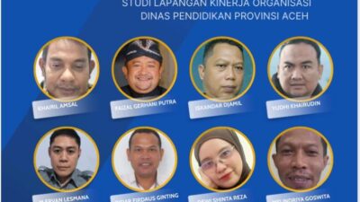 Peserta Diklat PKA Angkatan II Tahun 2025 Melaksanakan Studi Lapangan pada Dinas Pendidikan Provinsi Aceh