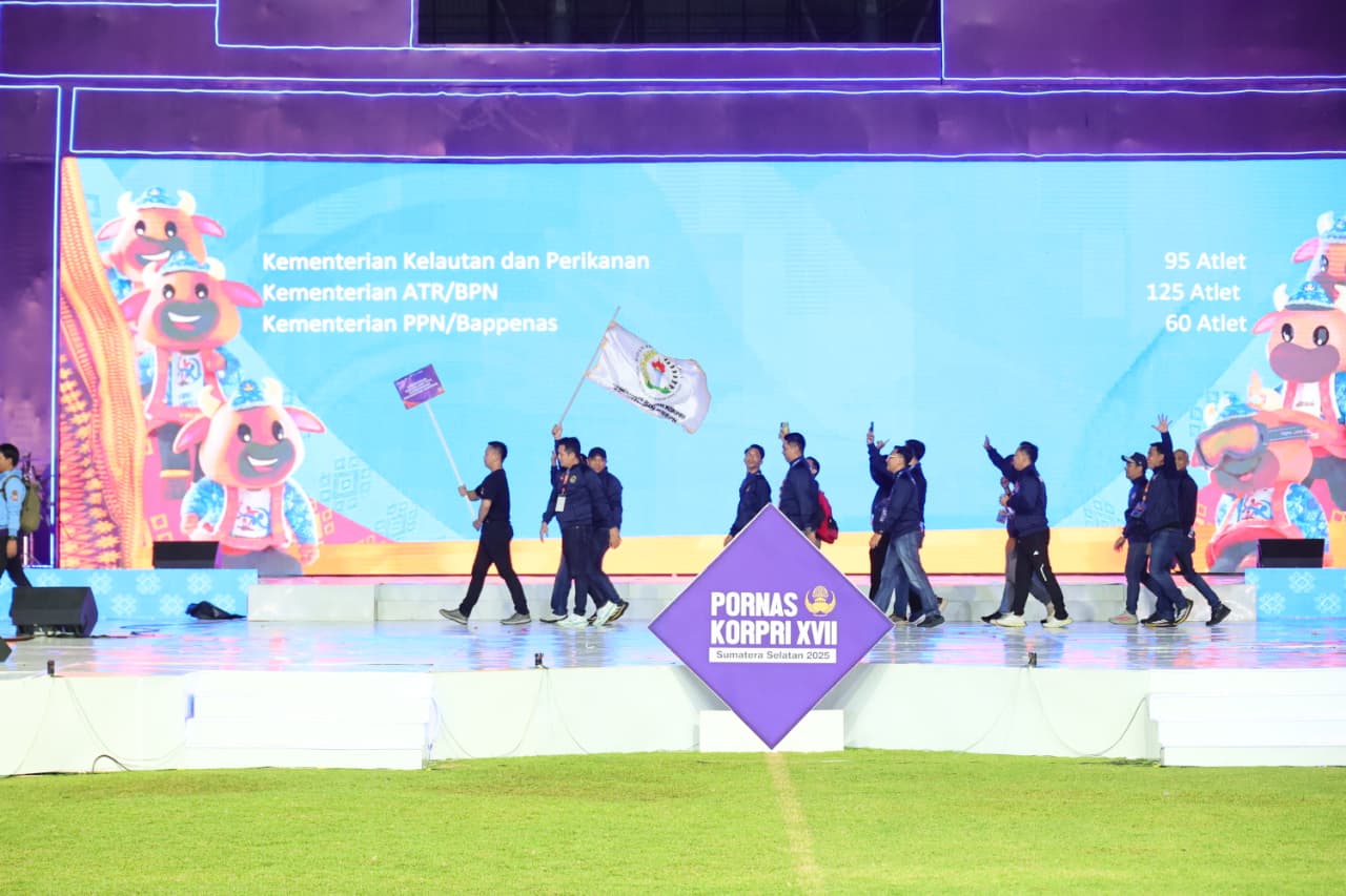 Kementerian ATR/BPN Siap Perebutkan Juara di 7 Cabor Pornas Kopri