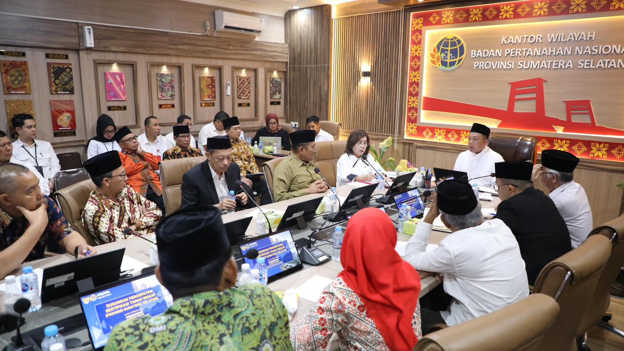 Menteri Nusron Dorong Sertipikasi Tanah Wakaf dan Rumah Ibadah