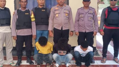 Polisi Amankan Pelaku Penganiayaan Menggunakan Sajam
