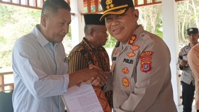Kapolres Buton Hadiri Deklarasi dan Pembentukan FKM di Wabula