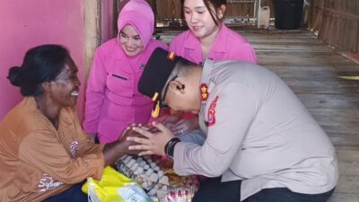 Kapolres Buton Gelar Bakti Sosial Di Dusun Bajo