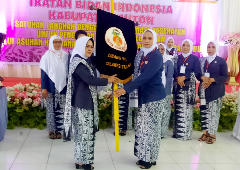Muscab IBI Buton, Endriaty Kembali Nahkodai Organisasi Profesi Bidan